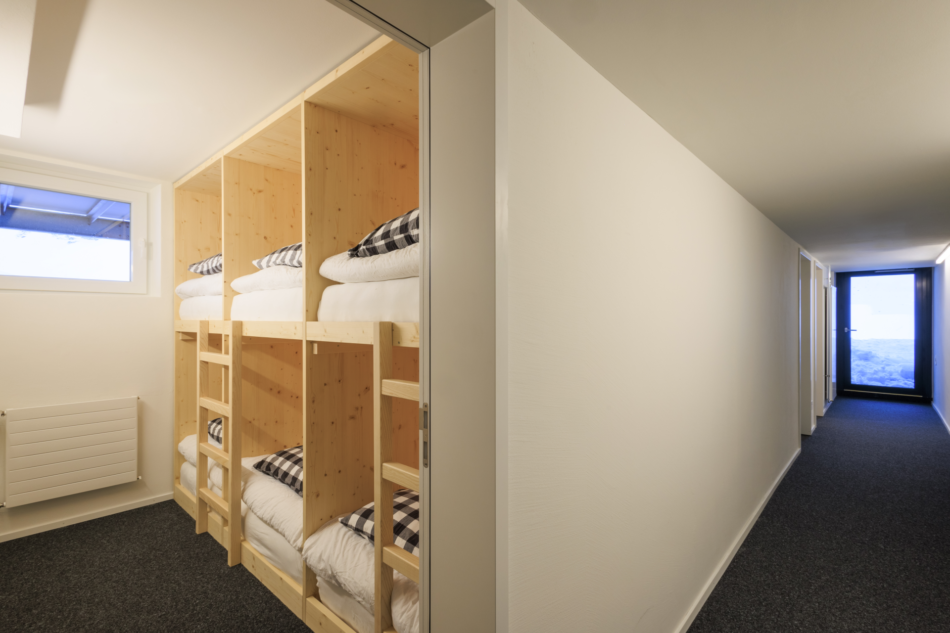 6-Bett Zimmer in Gruppenunterkunft
